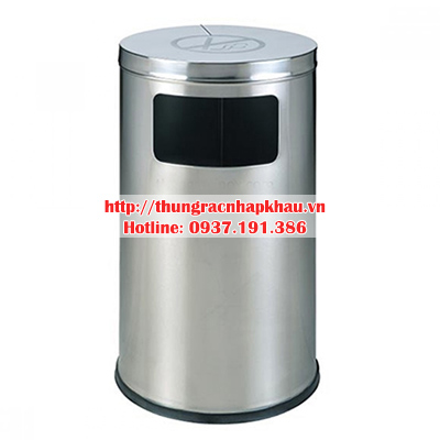 Thùng rác inox cấm hút thuốc CHT-3